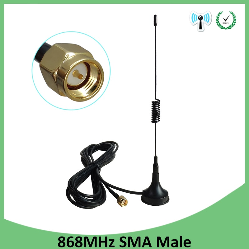 868 Mhz 900 - 1800 Mhz GSM ׳ 3G 5dbi SMA  300..